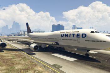 D66eb5 gta 5   united airlines